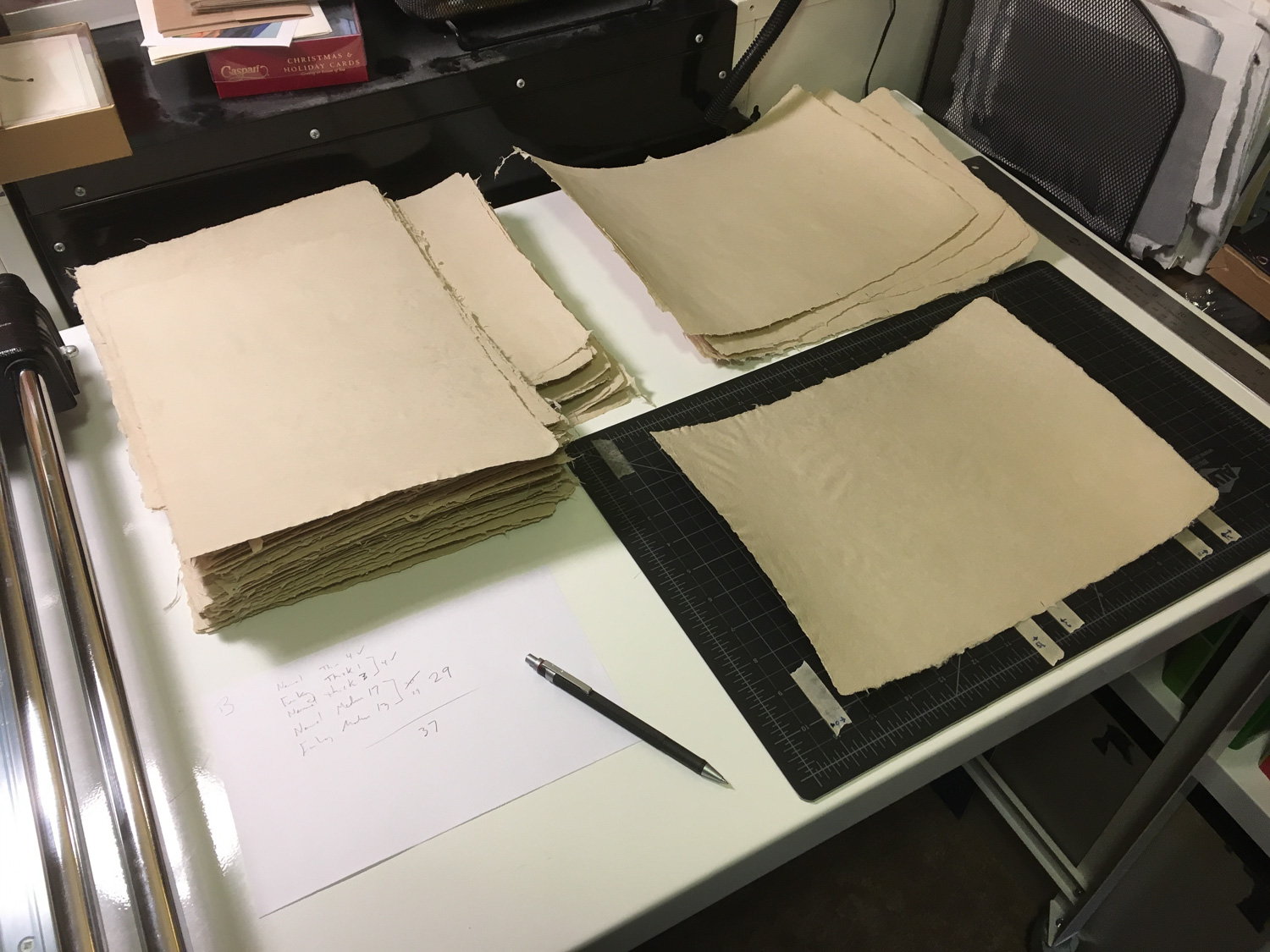 Prepping Paper