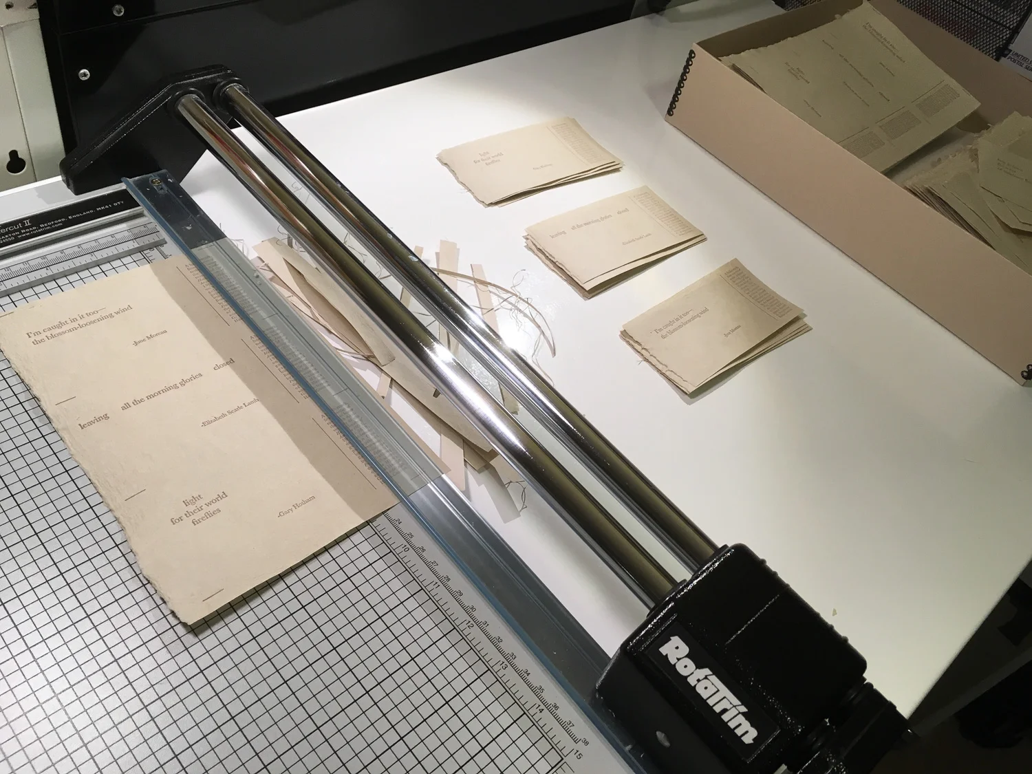 Cutting Prints Down