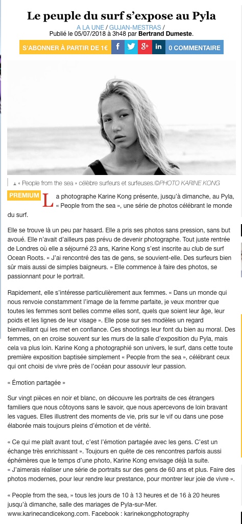SUD-OUEST 05/07/2018