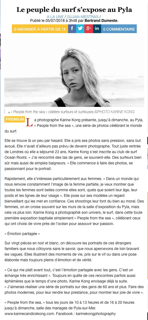 SUD-OUEST 05/07/2018