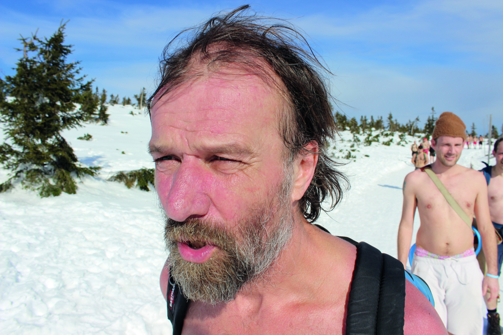 Wim Hof Alias The Iceman, heeft de WHM-WimHofMethode ontwikkeld.