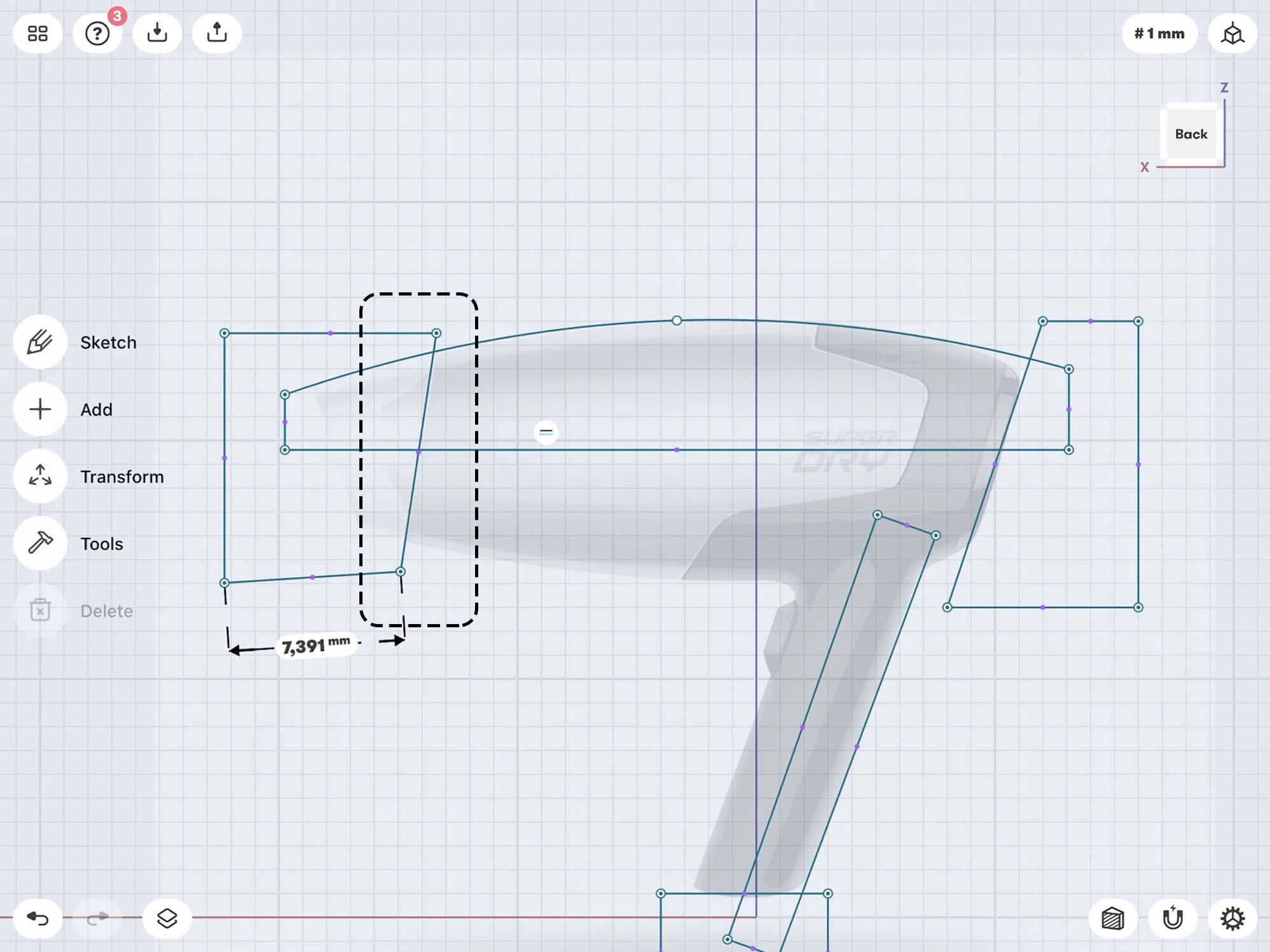 3d Modelling On Ipad Step By Step Tutorial Maform