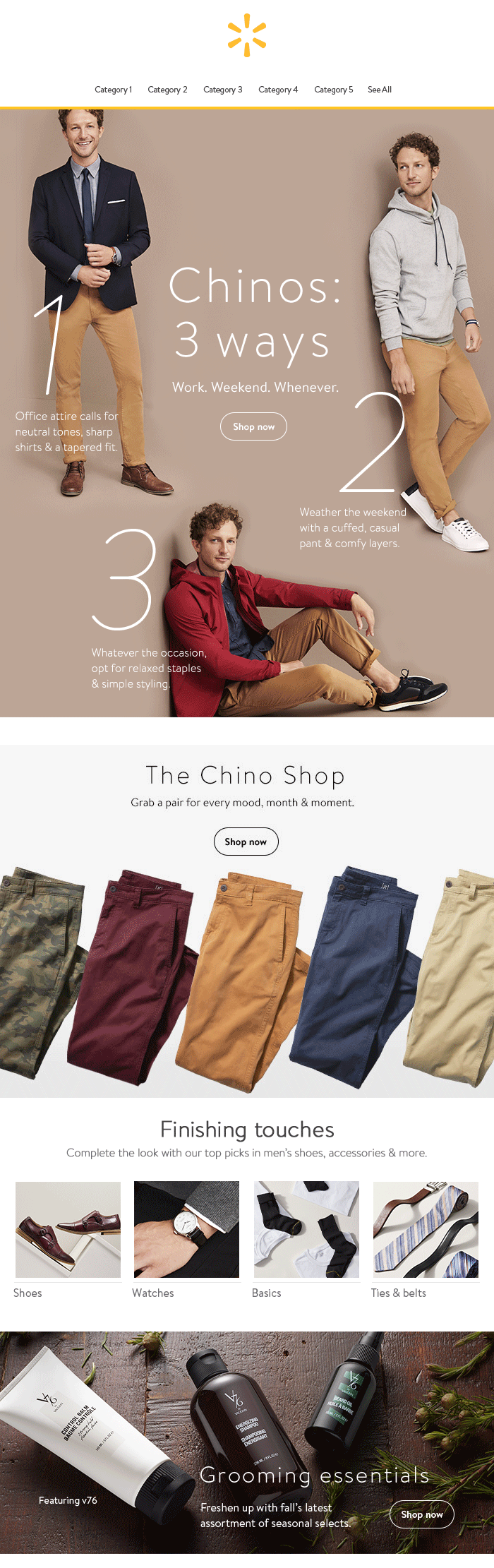 Men's Chino Shop