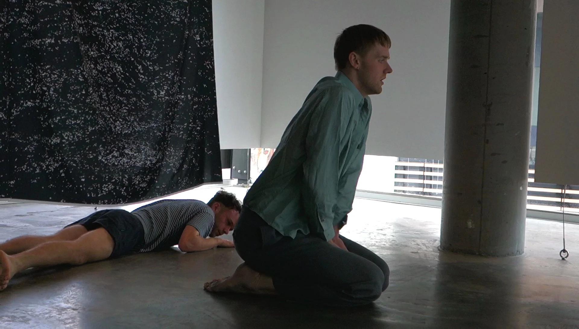 fluid feelings :: i want you :: Neil Beedie . 2018. (performance still). live performance with sound. 2 of 5 performance series - part of grappling on the precipice of the squirt and the stream