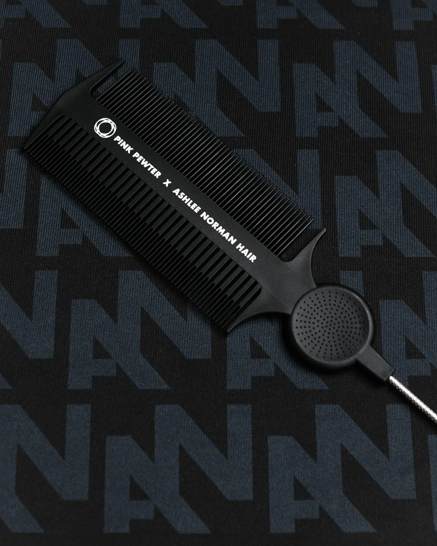Triple Threat Carbon Fibre Tease, Weave and Lock Styling Comb