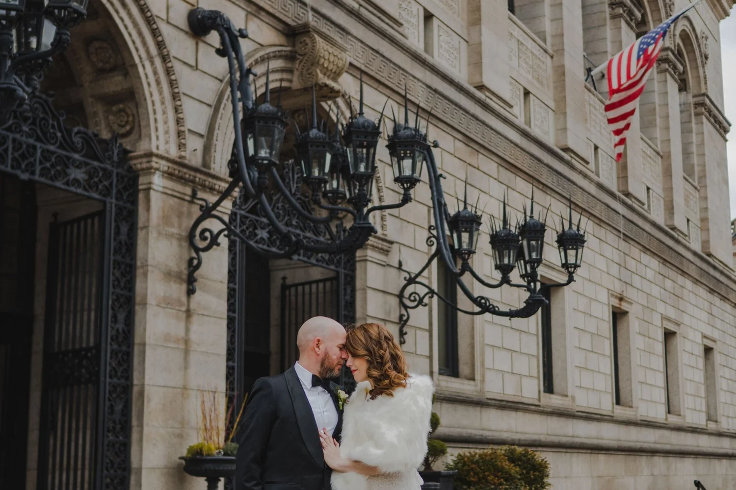 Kira + Rob's Boston Public Library Micro-Wedding