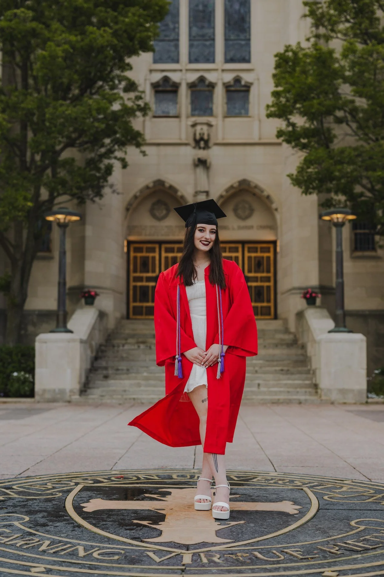 A Playful Boston University Graduation Session