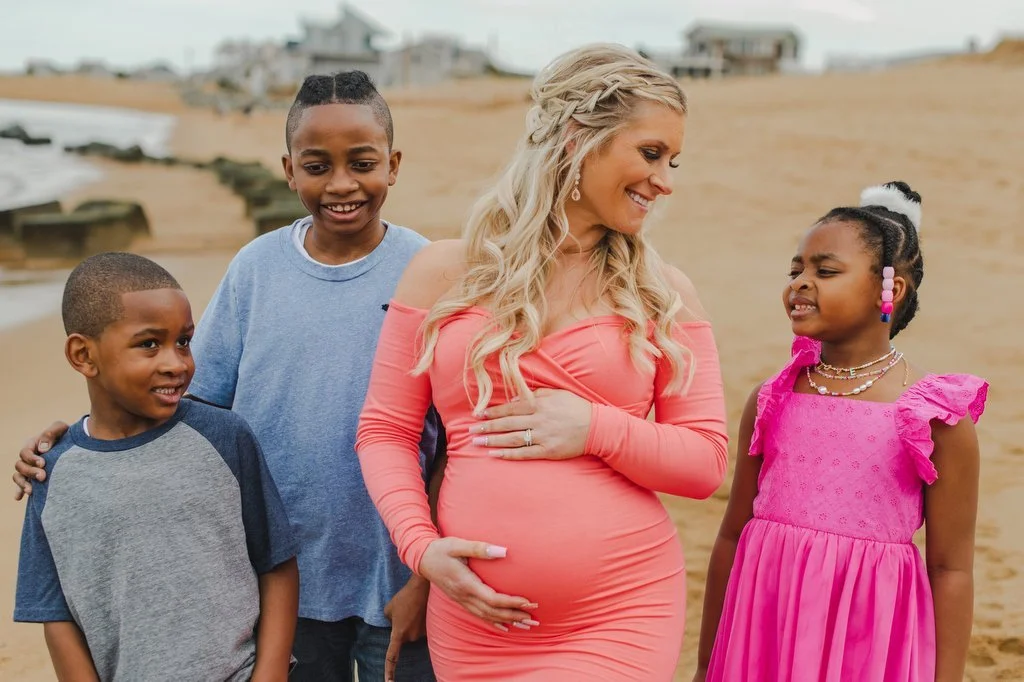 A Plum Island Maternity Shoot & At-Home Newborn Session