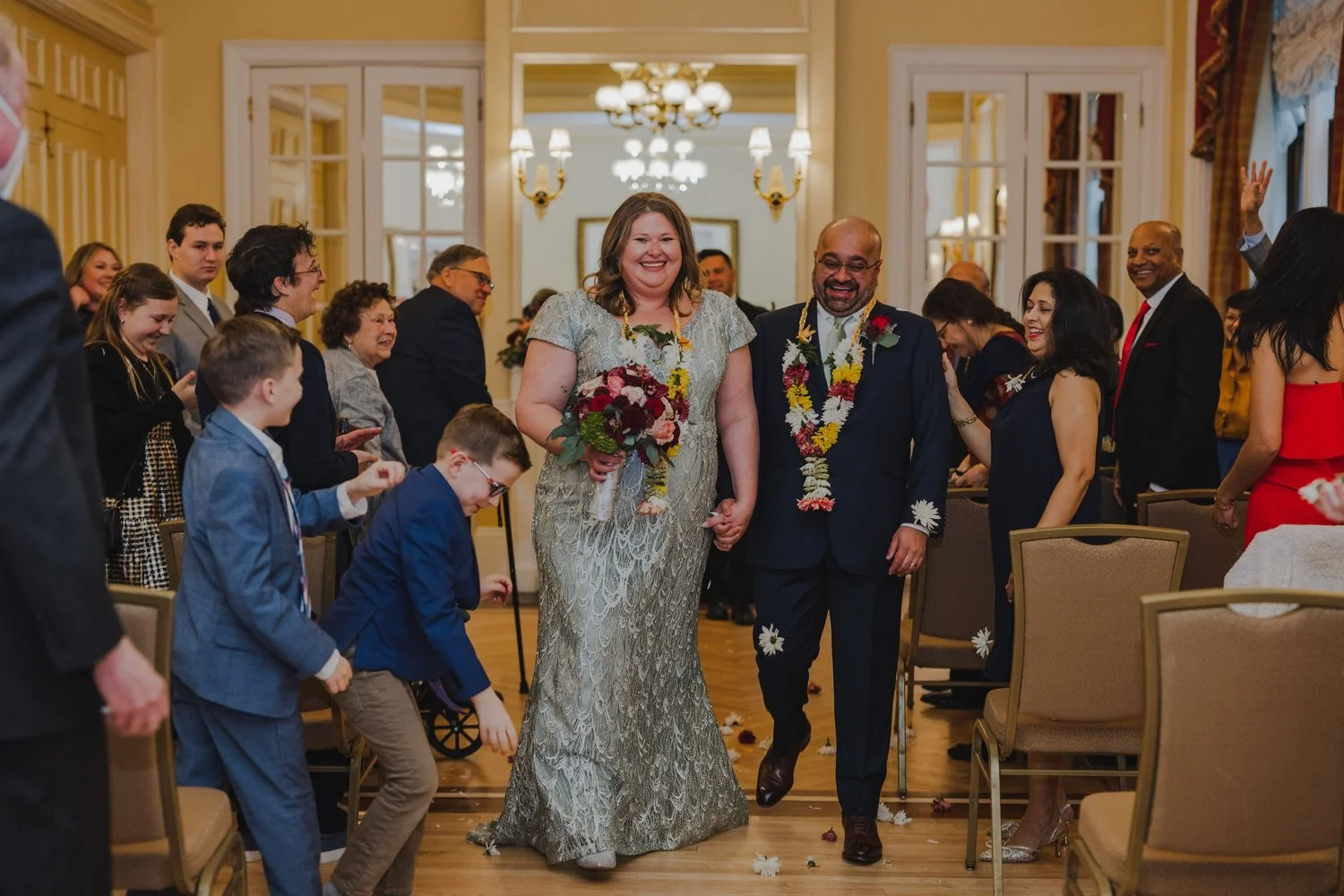 A Fairytale Indian-American Micro-Wedding at the Fairmont Copley Plaza