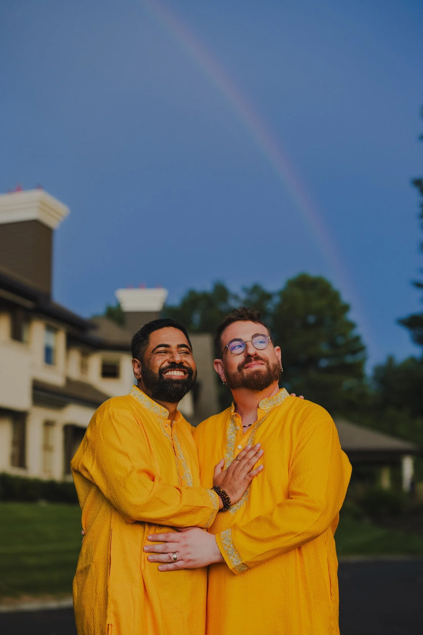 A Queer Indian American Wedding at Chateau Merrimack