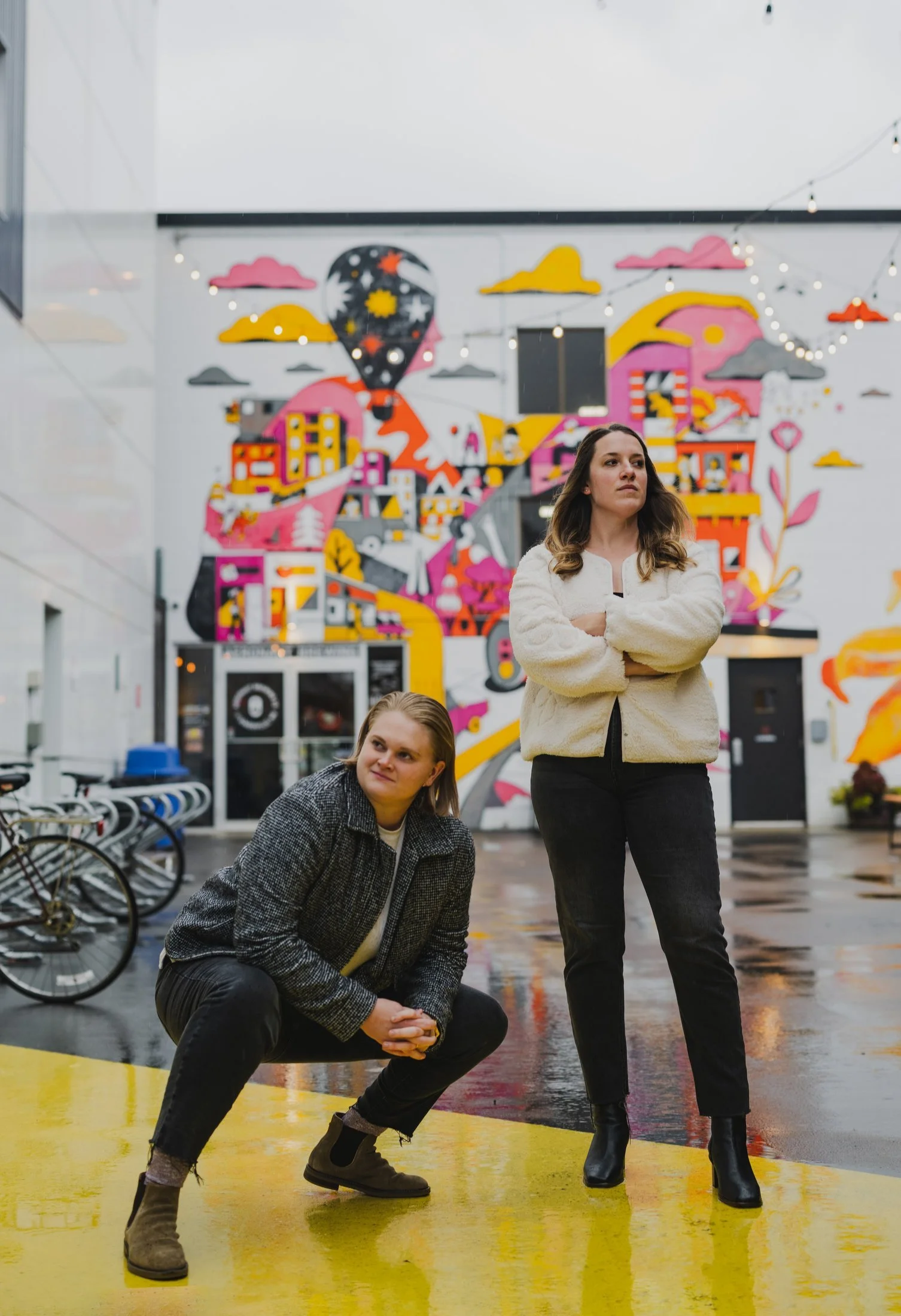 Love on Tap: Chelsea and Dani's Aeronaut Brewery Engagement Session