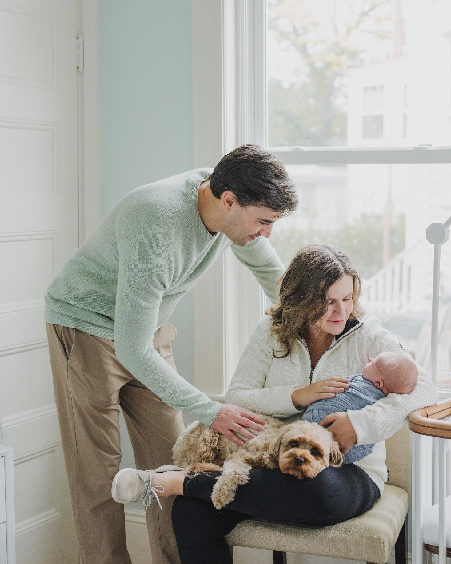Welcoming Baby Lyra: A Sweet At-Home Newborn Session