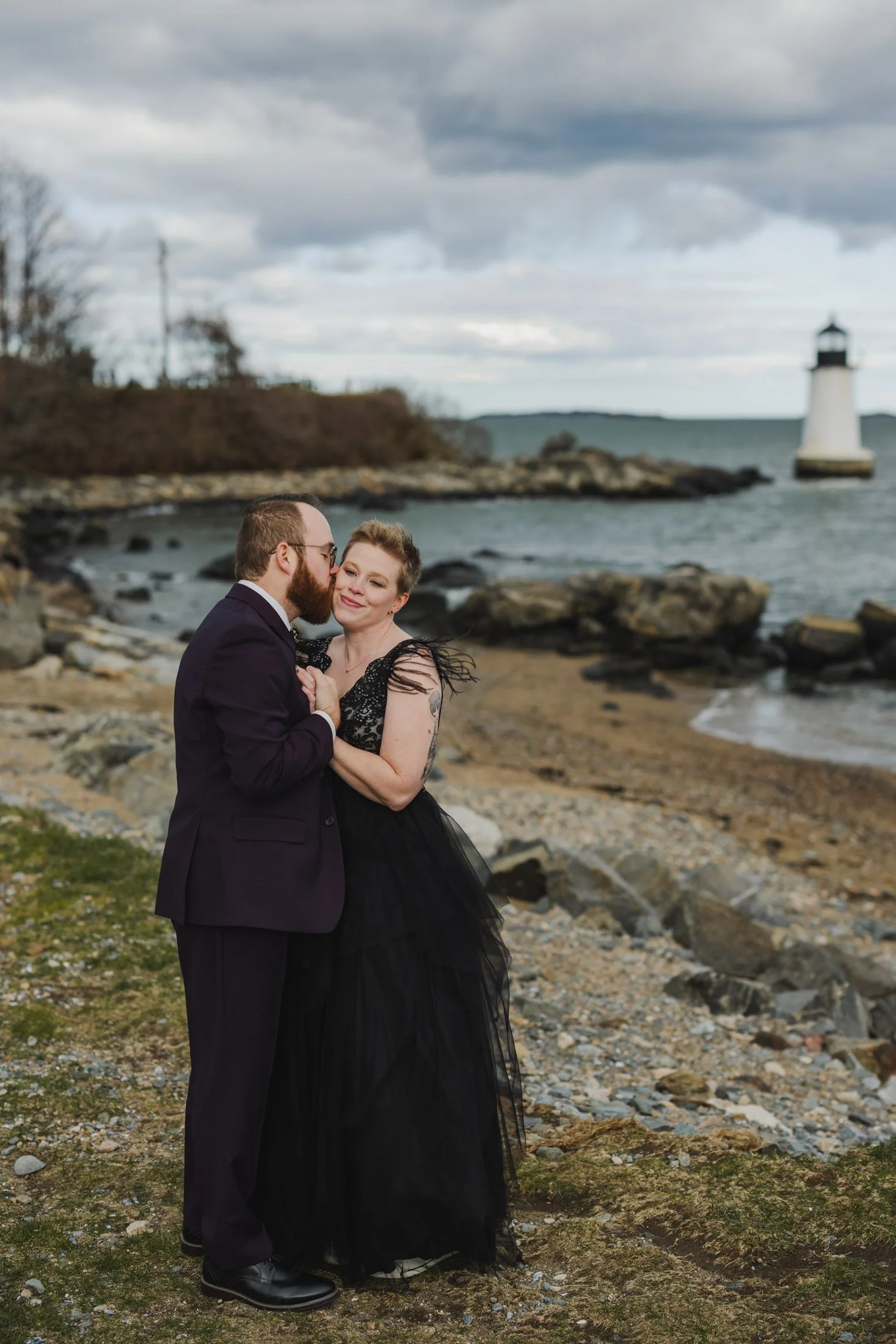 Ethan and Danielle's House of Seven Gables Elopement