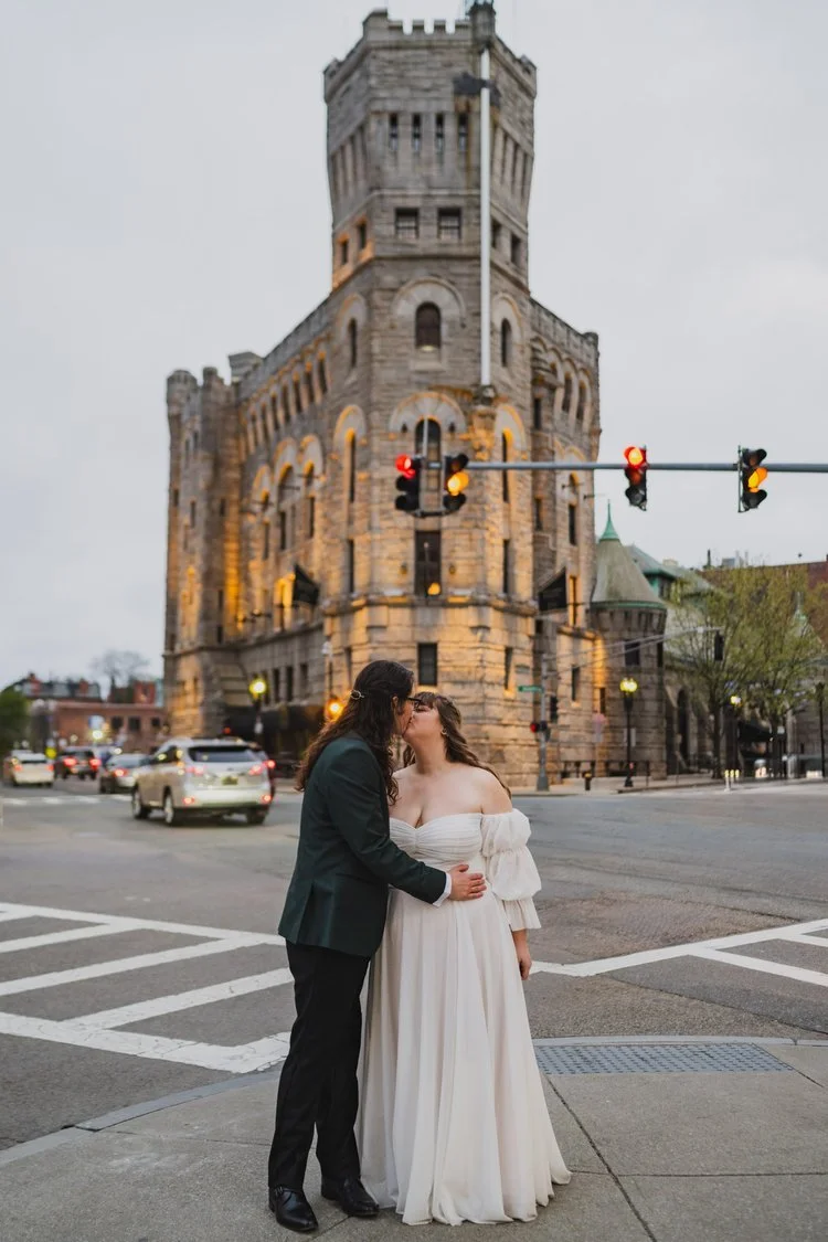 Rocky and Julia's Moody Fairytale Wedding at The Tower