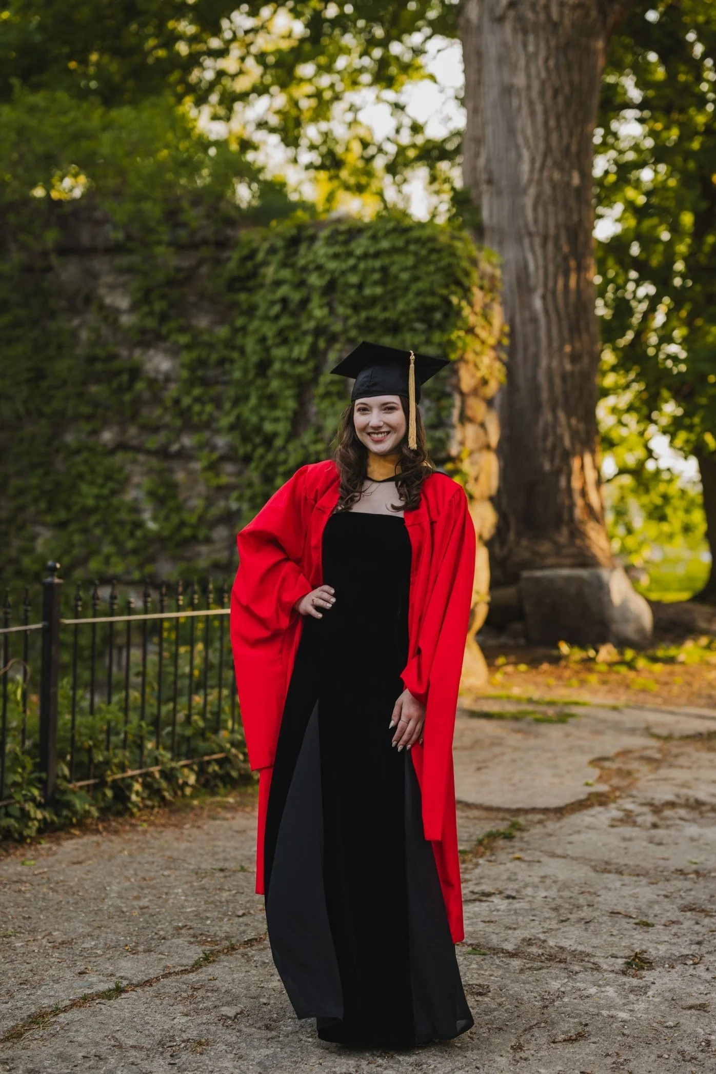 A Magical Graduation Session at Bancroft Castle