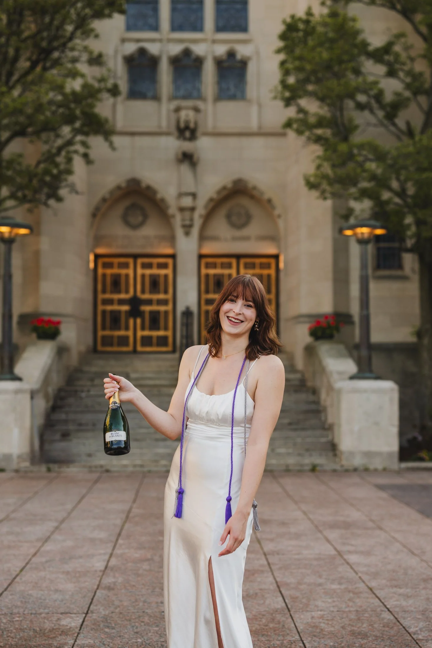 Sunrise Graduation Session on Boston University Campus for Courtney