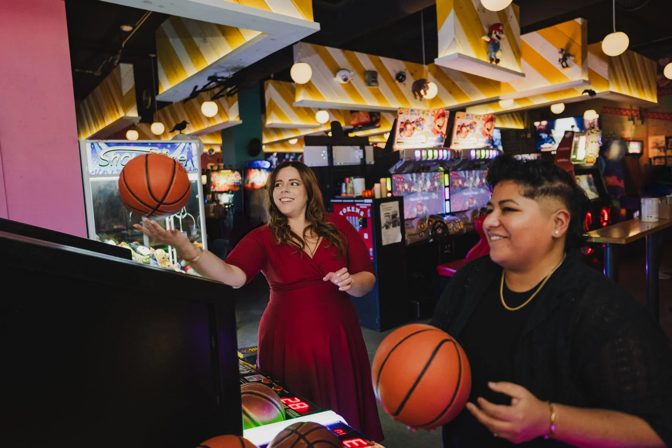 Why You Should Do a Fun Engagement Session with Your Dog (and Then Hit the Arcade!)