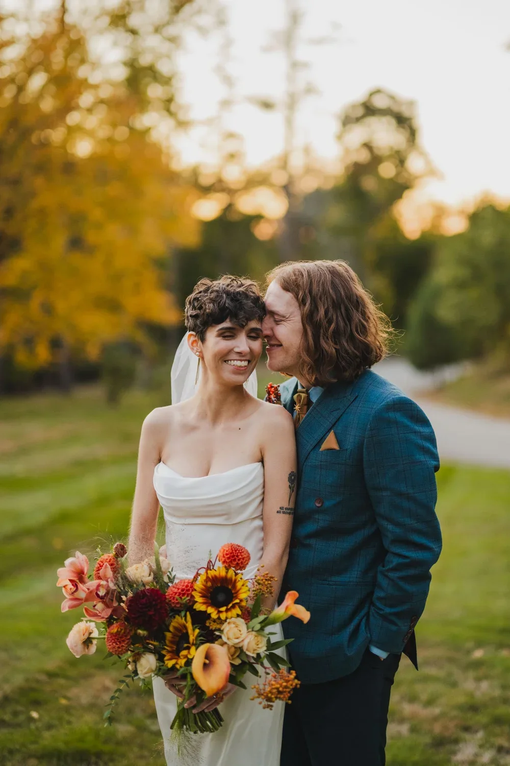 Anne + Killian’s Fall Wedding at The Stevens Estate