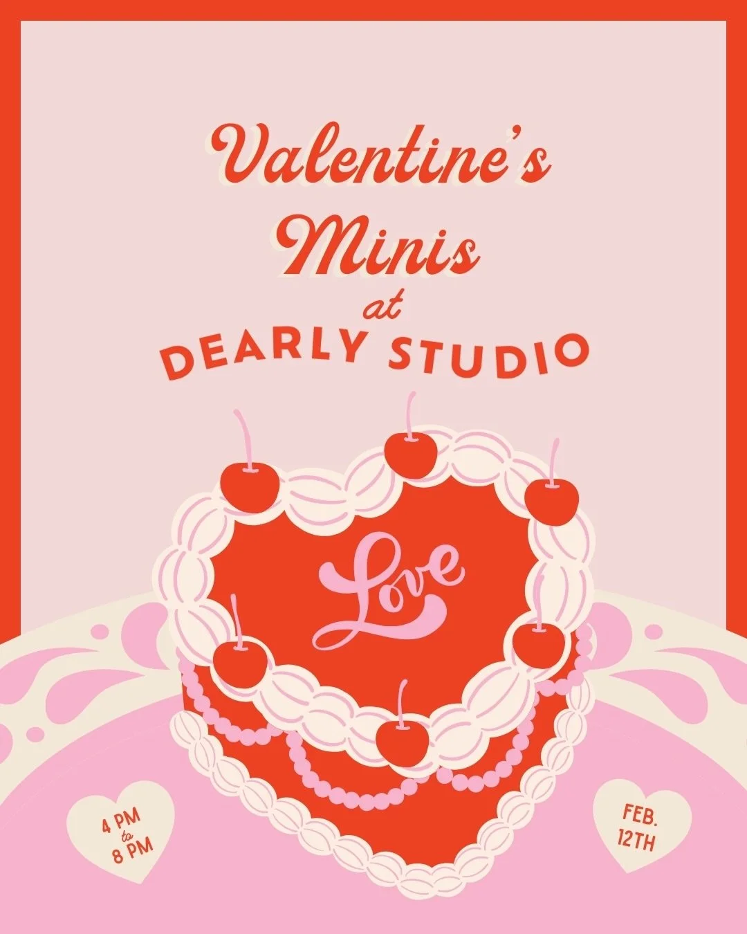 Red draping, disco balls, analog energy ⚡️
We built a set that&rsquo;s equal parts romantic + a little camp: lush velvet folds, disco balls catching the light, and a cheeky red phone for that call me later vibe.

Come as you are &mdash; bring your lo