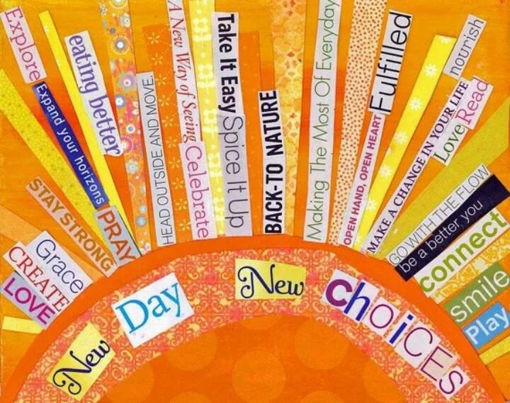 New Year, New Intentions! Vision Board Crafting