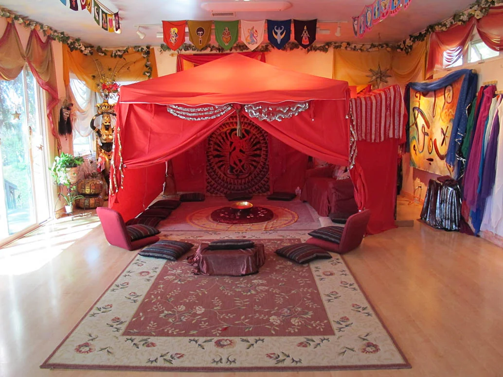 March Full Moon Red Tent