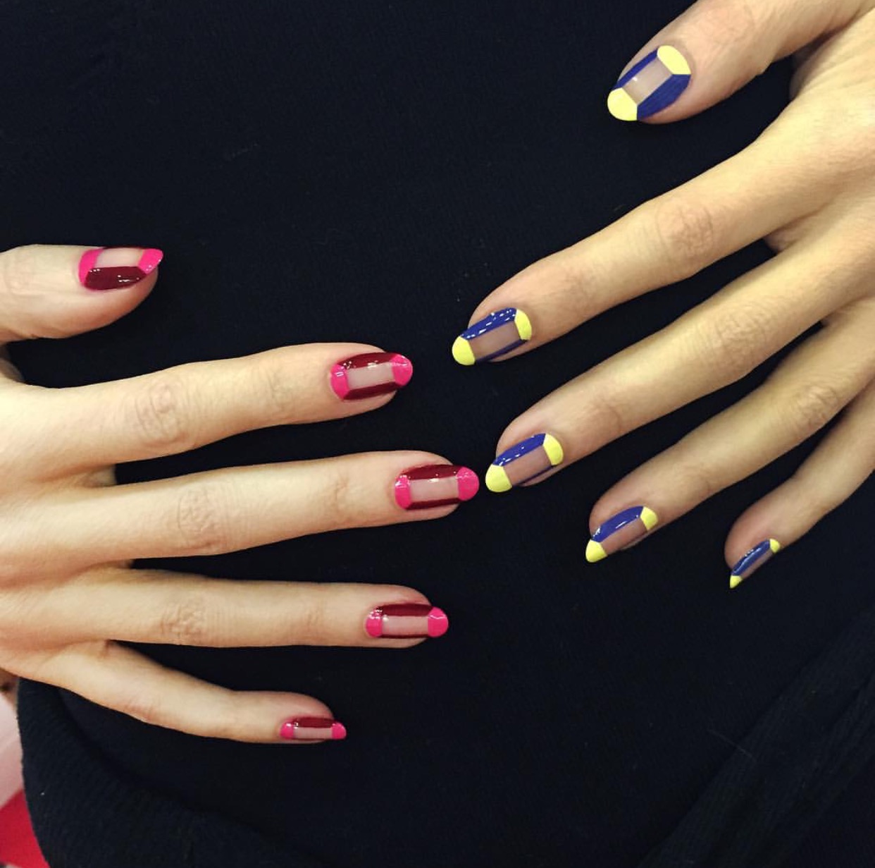 Nail art and image by Madeline Poole