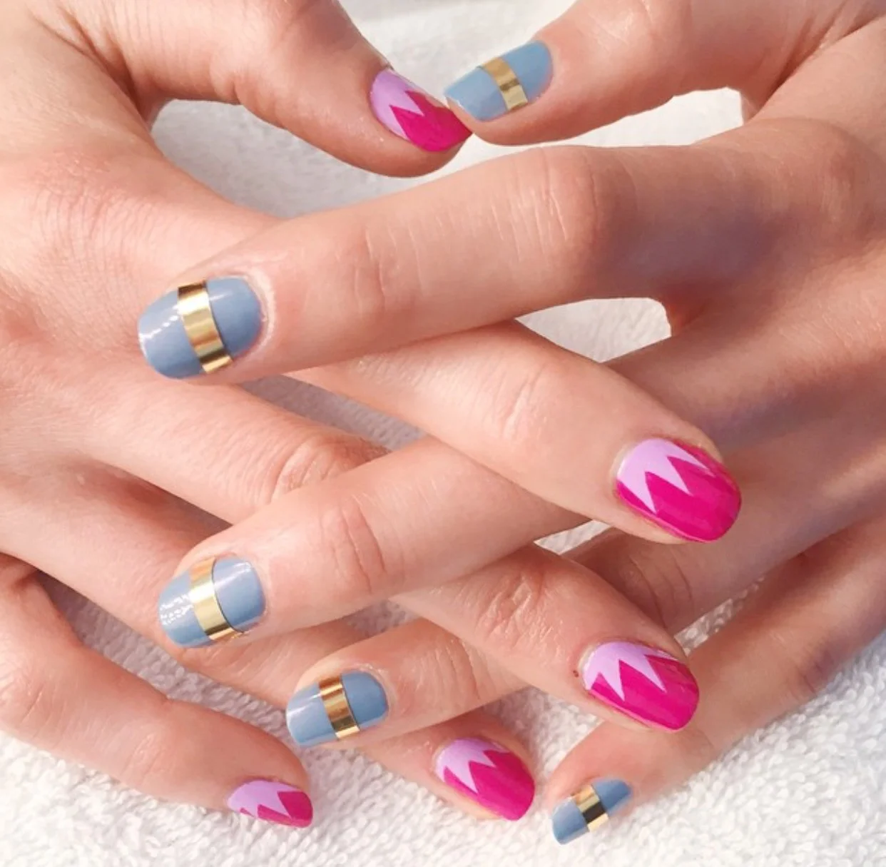 Nail art and image by Madeline Poole
