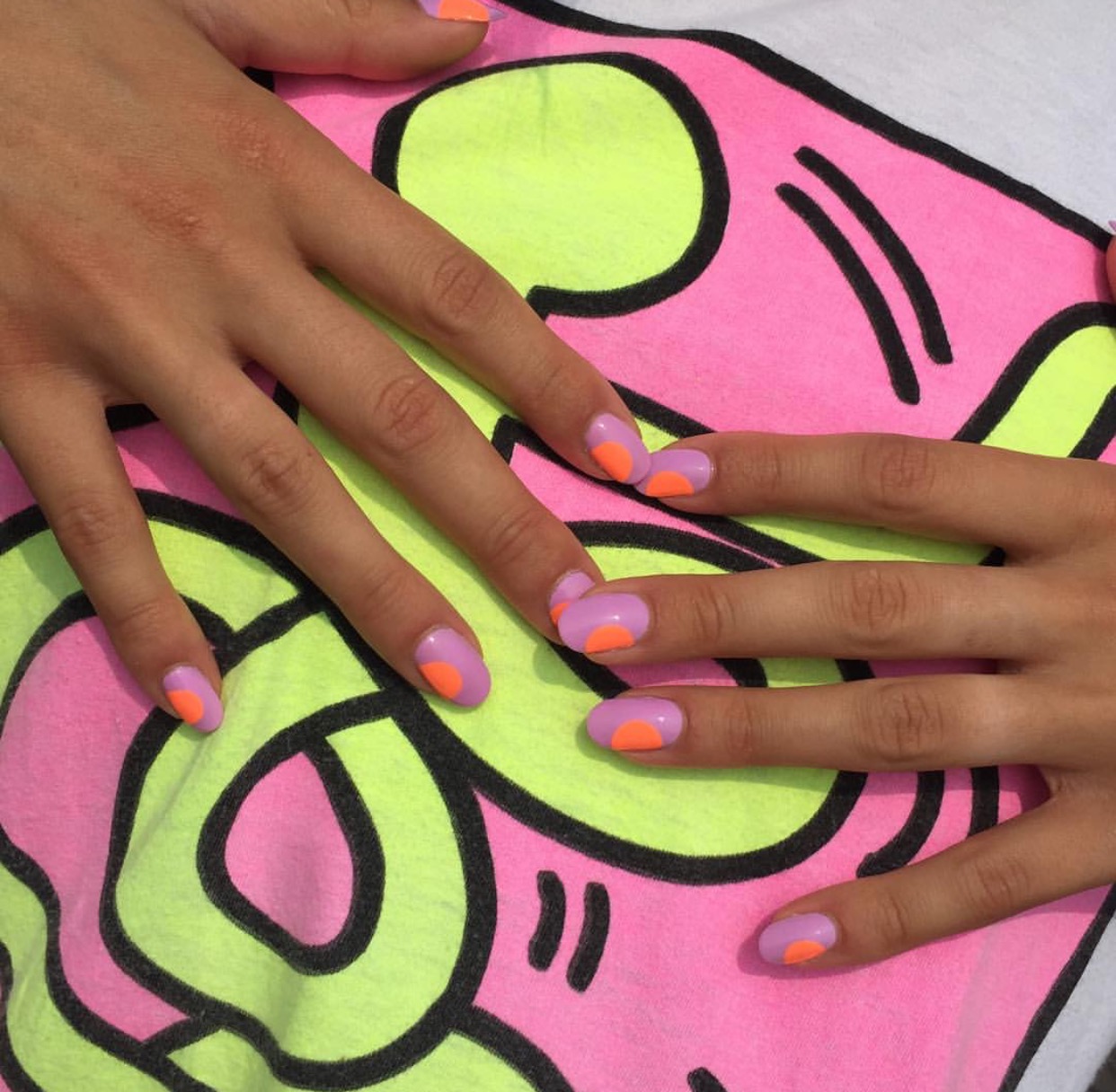 Nail art and image by Madeline Poole