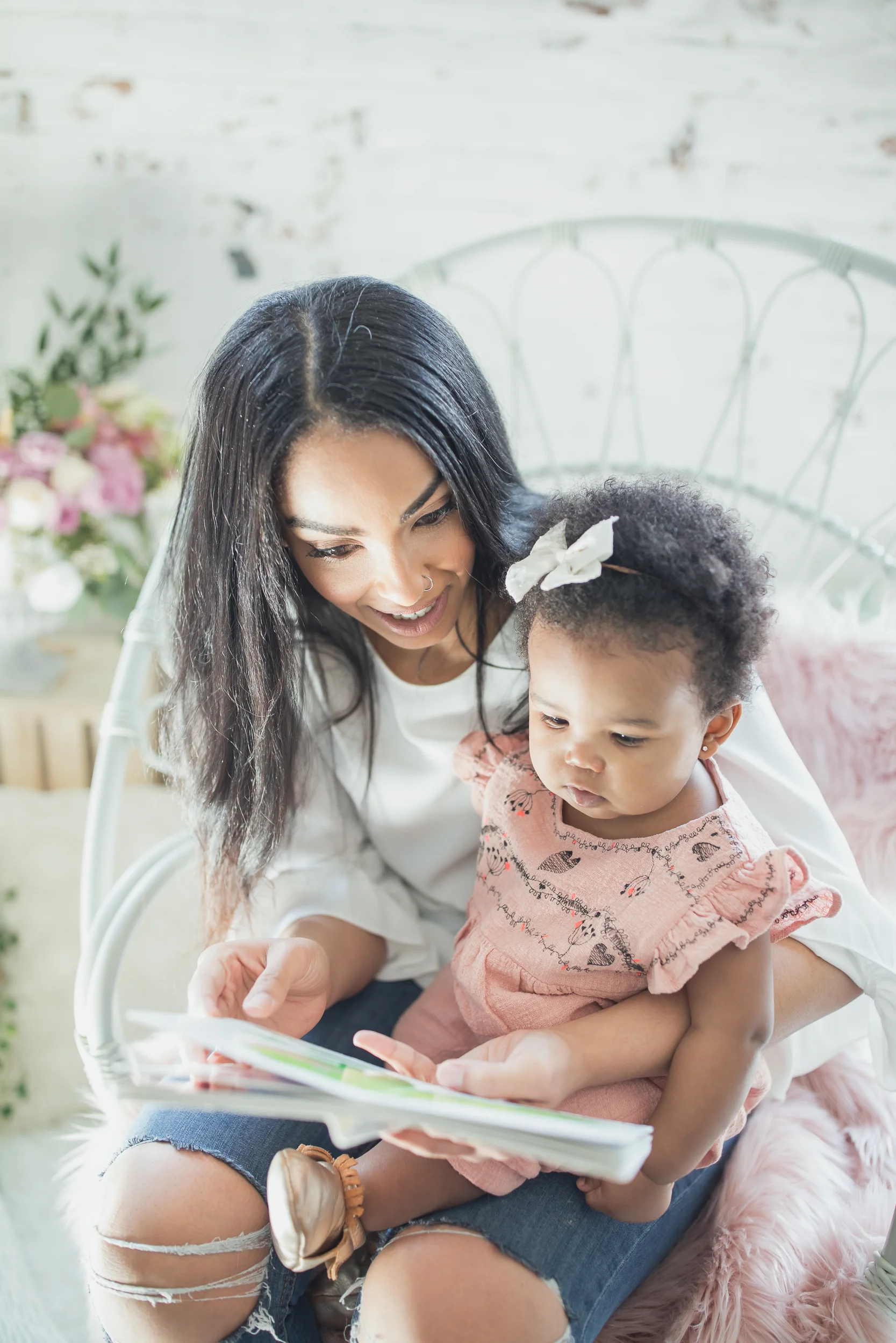Mother and child portraits