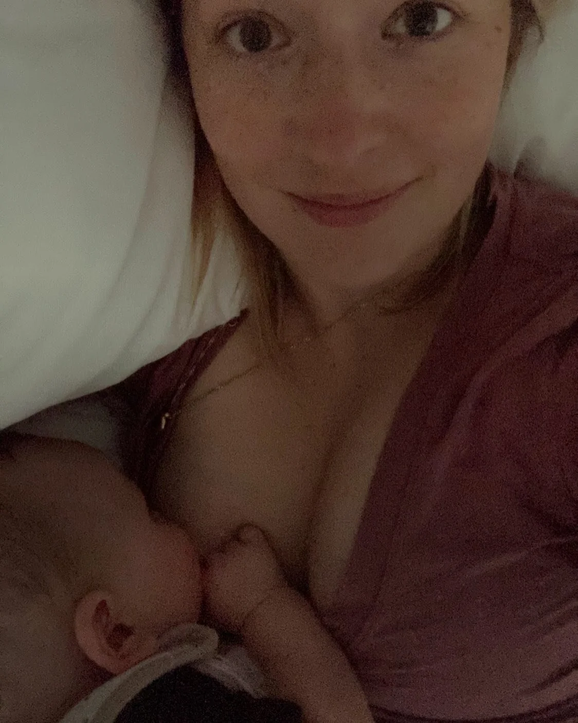 I am often asked in my appointments if it&rsquo;s &ldquo;ok&rdquo; that baby falls asleep at the breast. This question always surprises me but also reminds me that we are exposed to a lot of fear based information as parents. 

I think we are still b