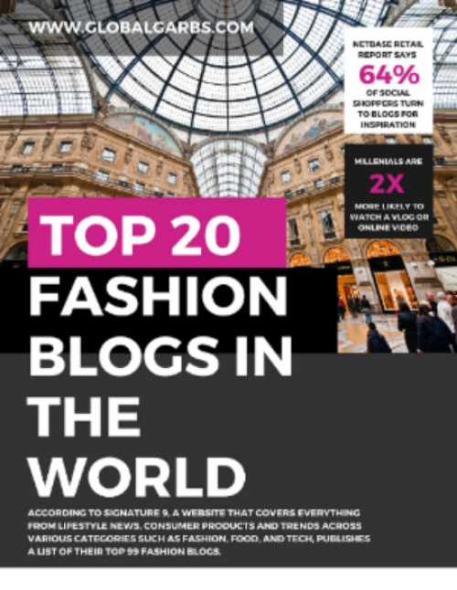 top fashion blogs in the world
