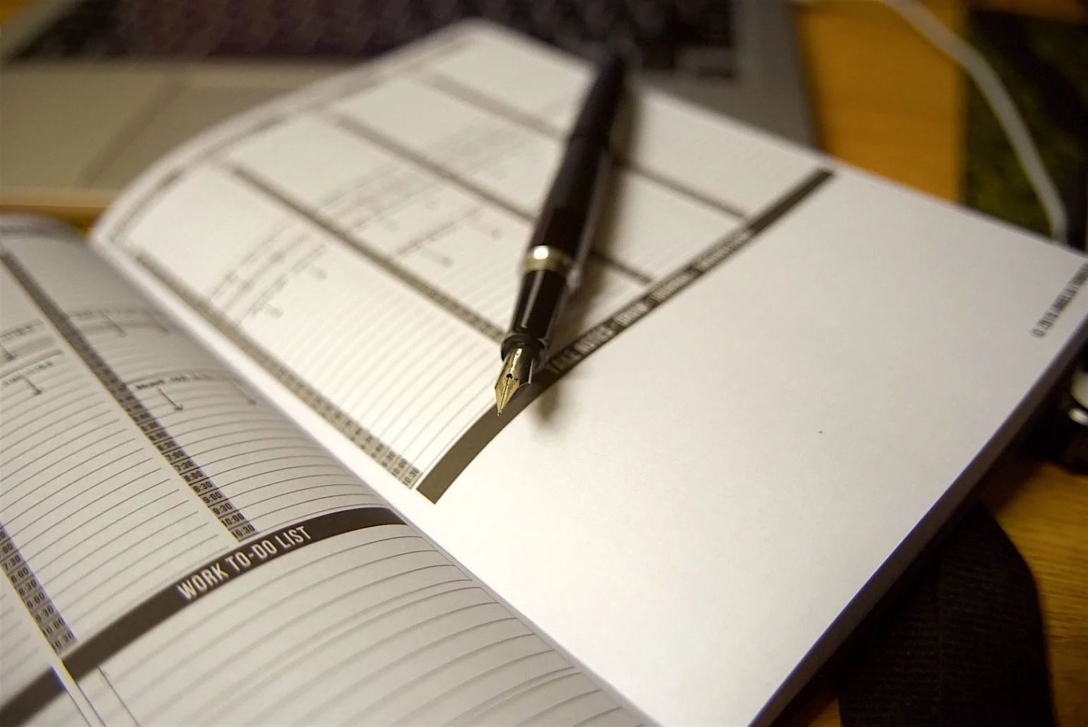 plan out your schedule