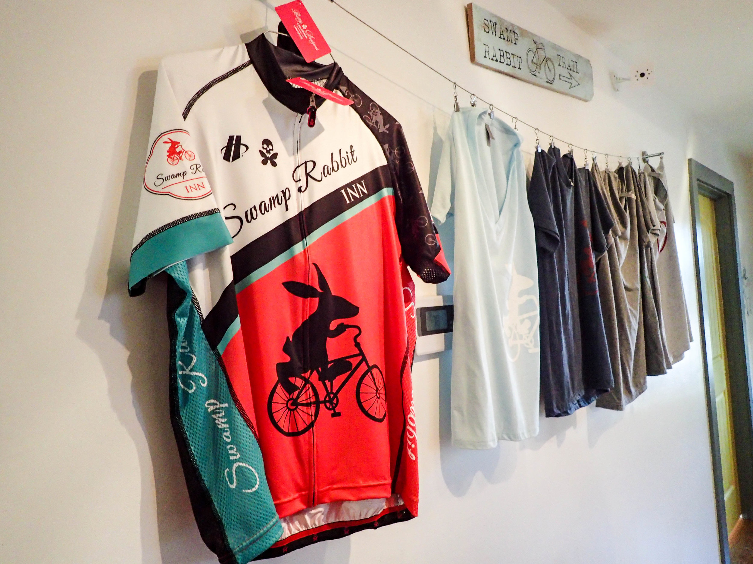 Swamp Rabbit Inn Bike Jersey by Betty Designs