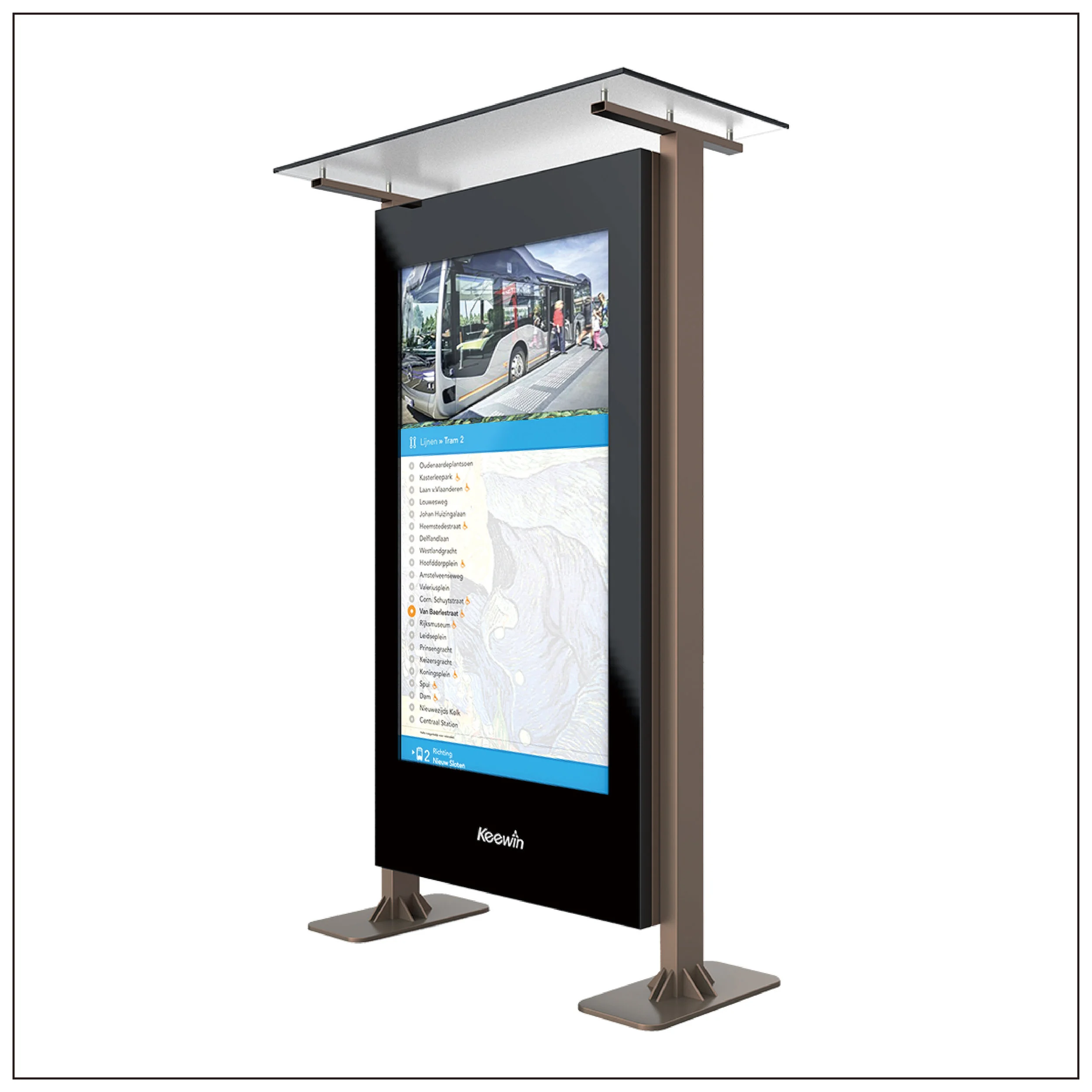 Outdoor Advertising Kiosk — Keewin Display