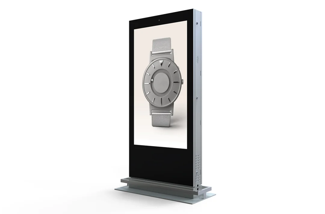 Keewin display indoor floor standing digital signage LCD Kiosk-65 inch-double sided screen.jpg