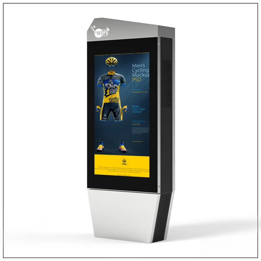 Outdoor Advertising Kiosk — Keewin Display