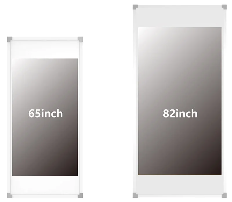82 inch Ulta Thin Digital Signage 