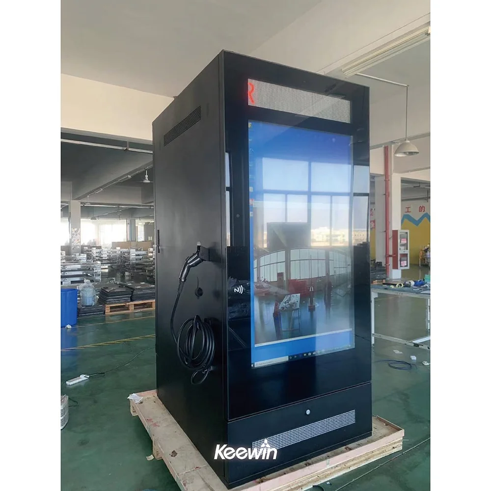 55 inch Outdoor EV Charging Post-IP66 — Keewin Display