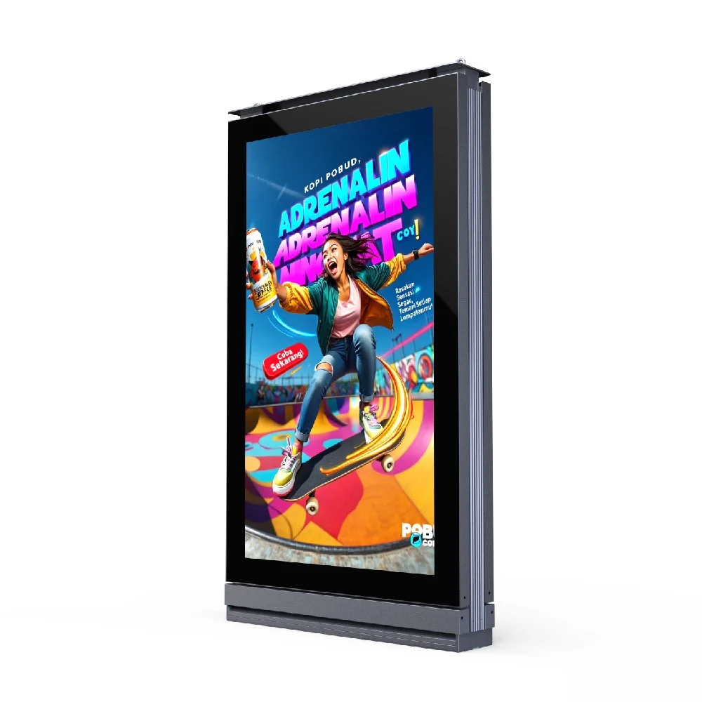 86 inch dual side lcd kiosk-IP66--KEEWIN2.jpg