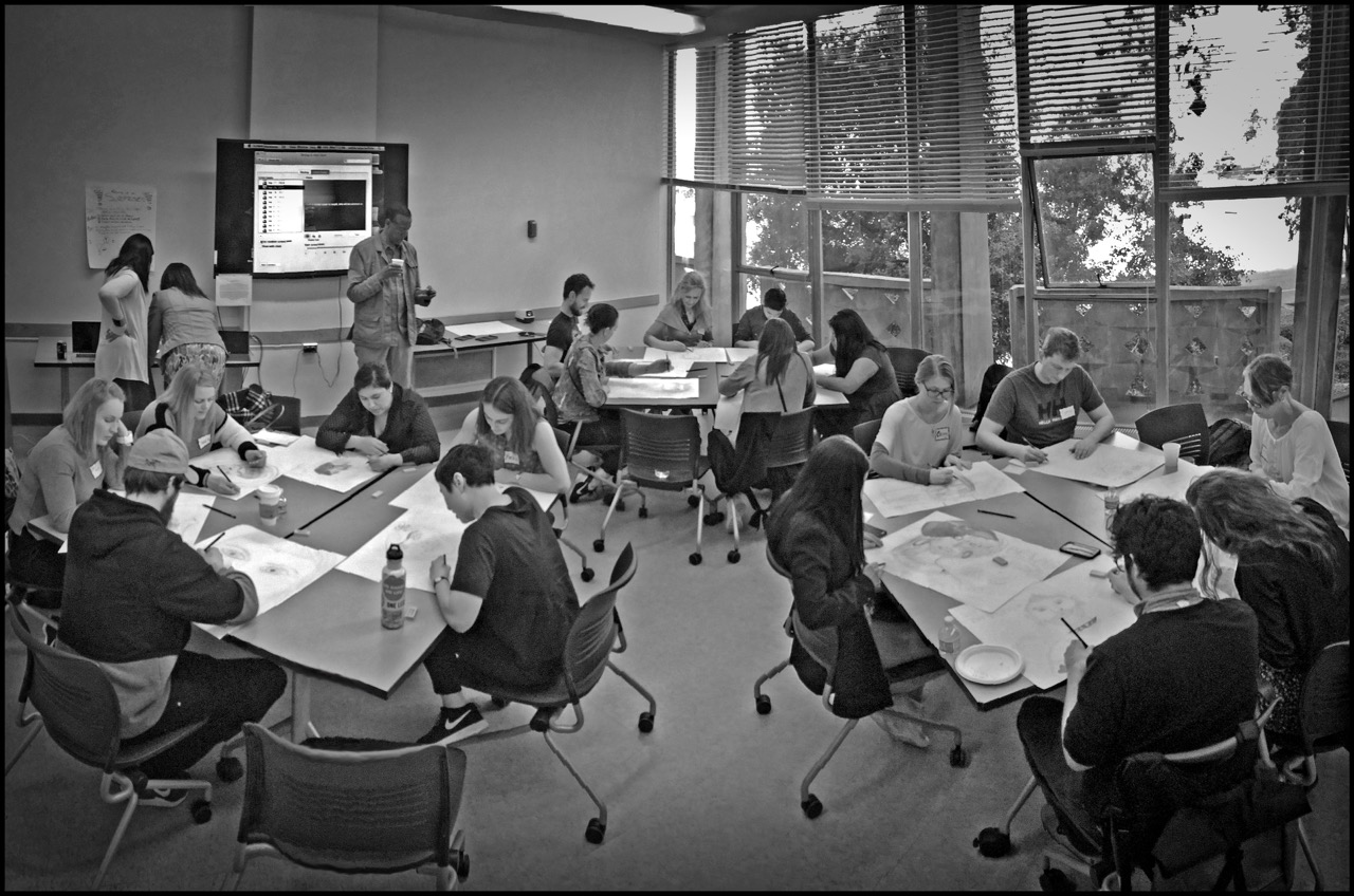 Collaborative Drawing , UC Berkeley School of Education 2017