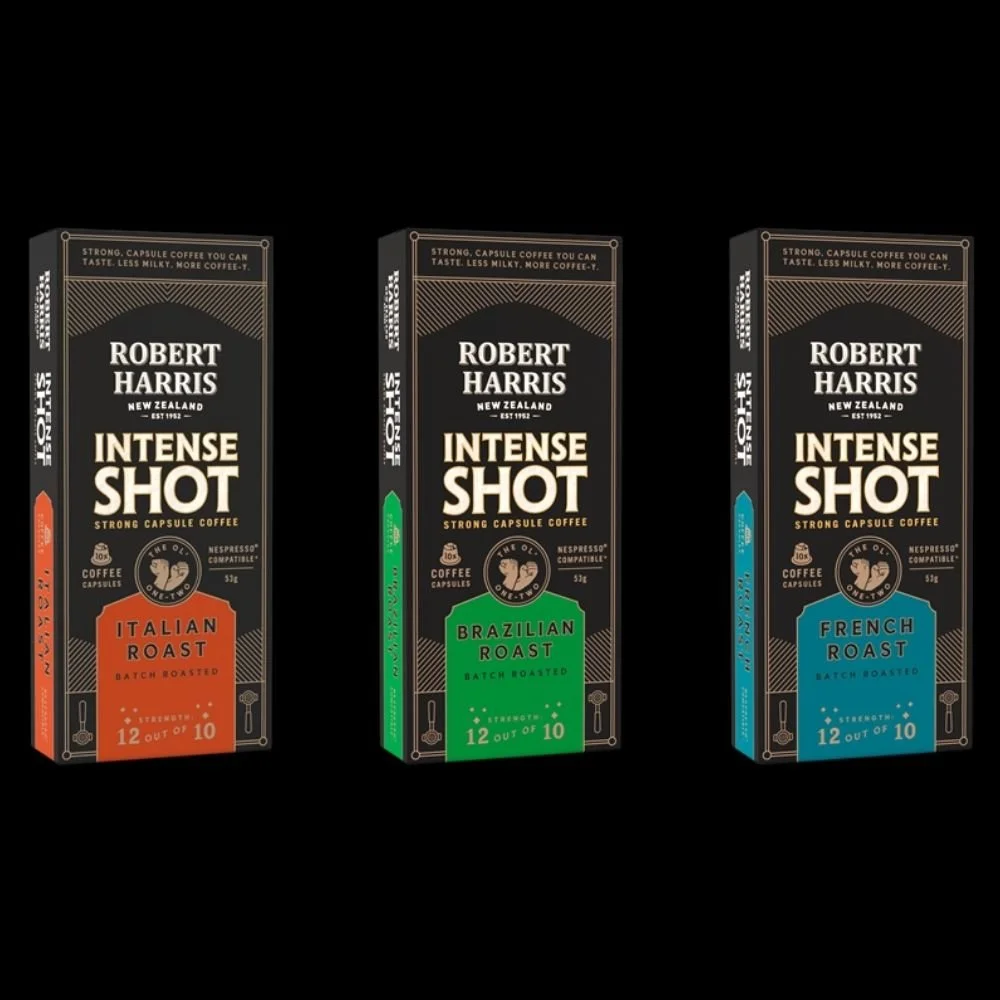 Robert Harris intense shot capsules