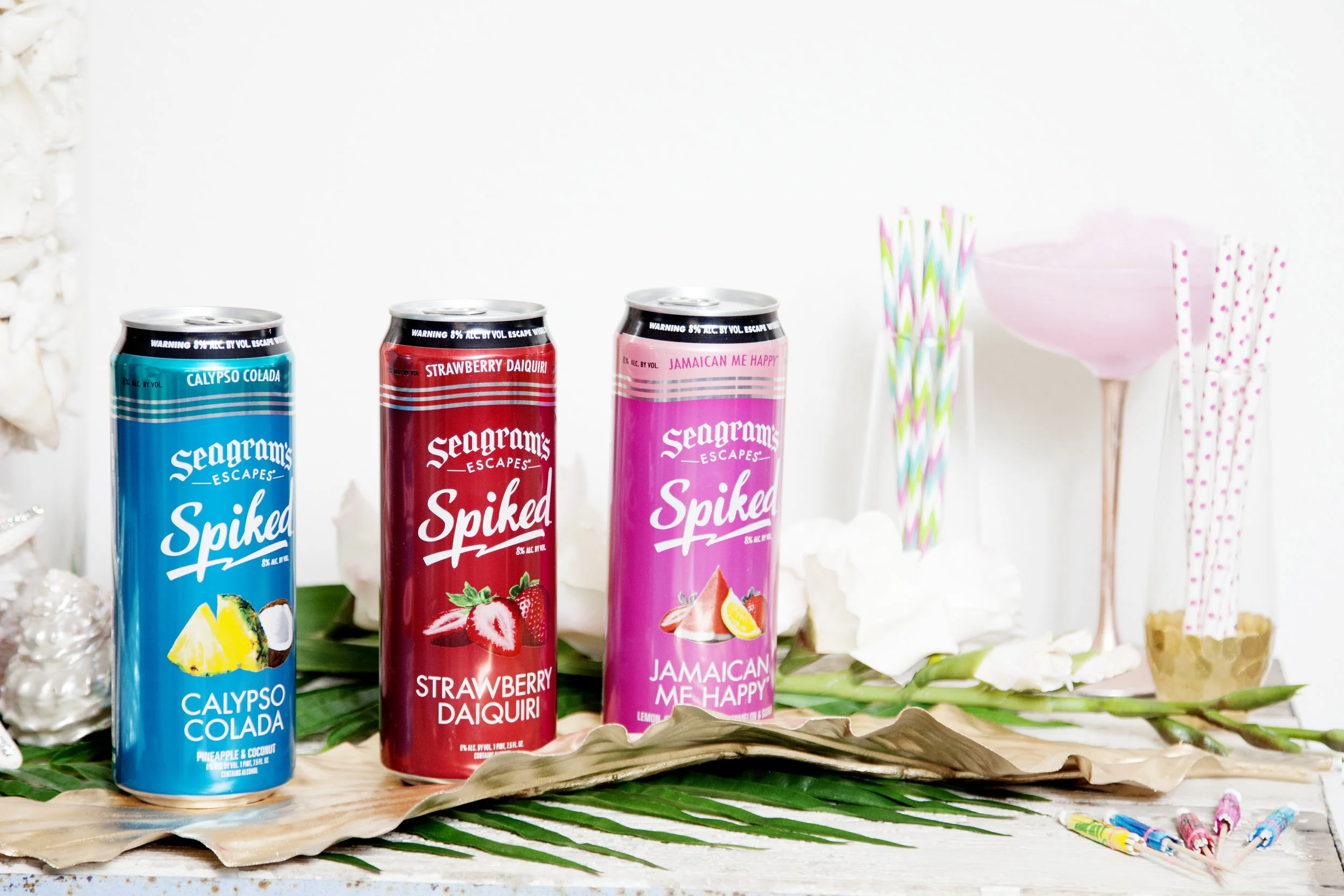 A Tropical Girls' Night In with Seagram's Escapes Spiked — THE GILDED