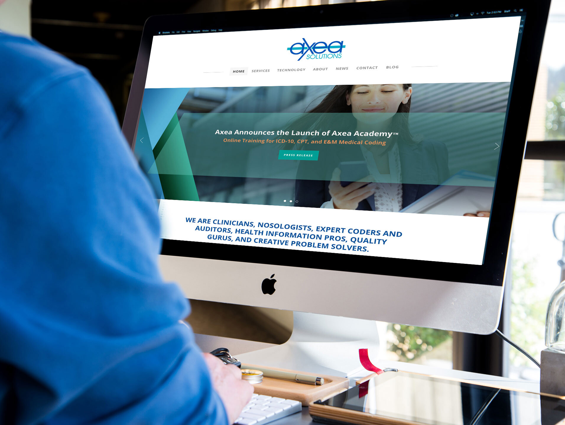 Weebly Website: Axea Solutions partners with health systems, hospitals, clinics, and physician practices to streamline processes and amplify performance.