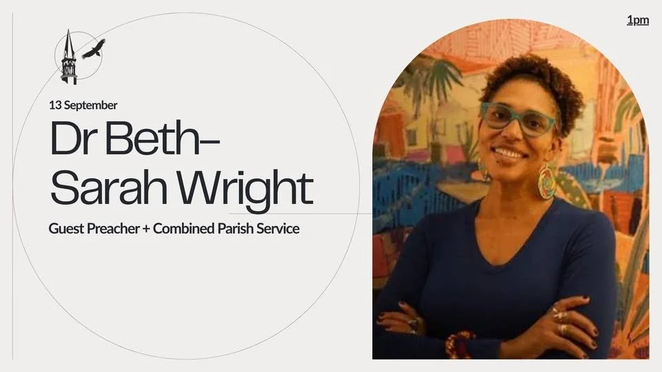 Guest Preacher: Dr Beth-Sarah Wright