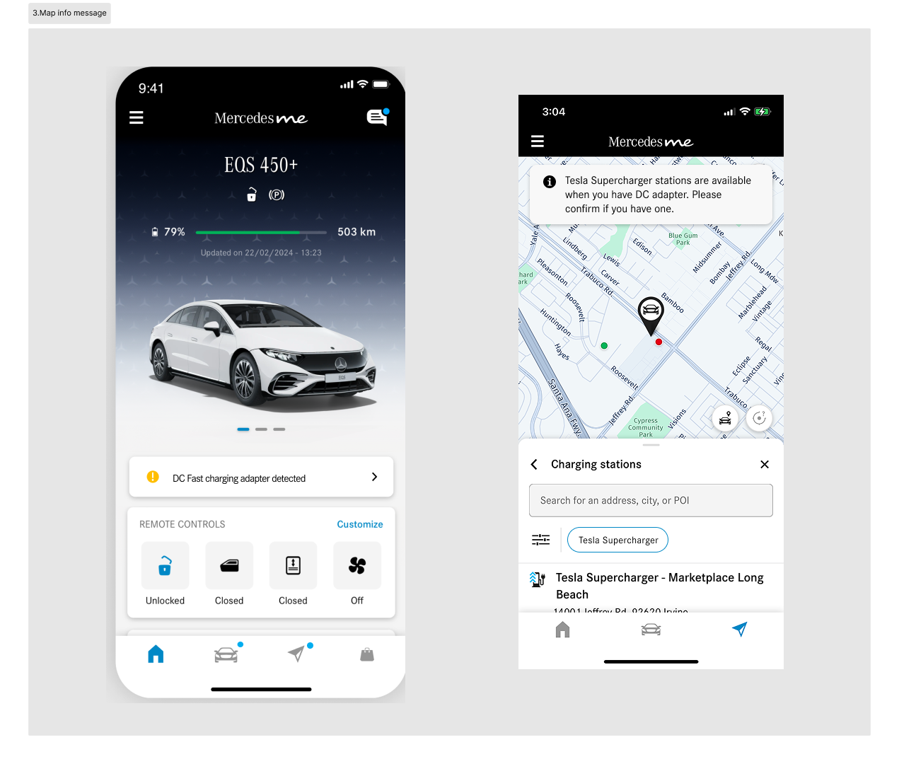3. Home screen alert