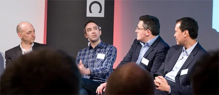The panel at Product Tank's January meetup - Image by Richard Stowey
