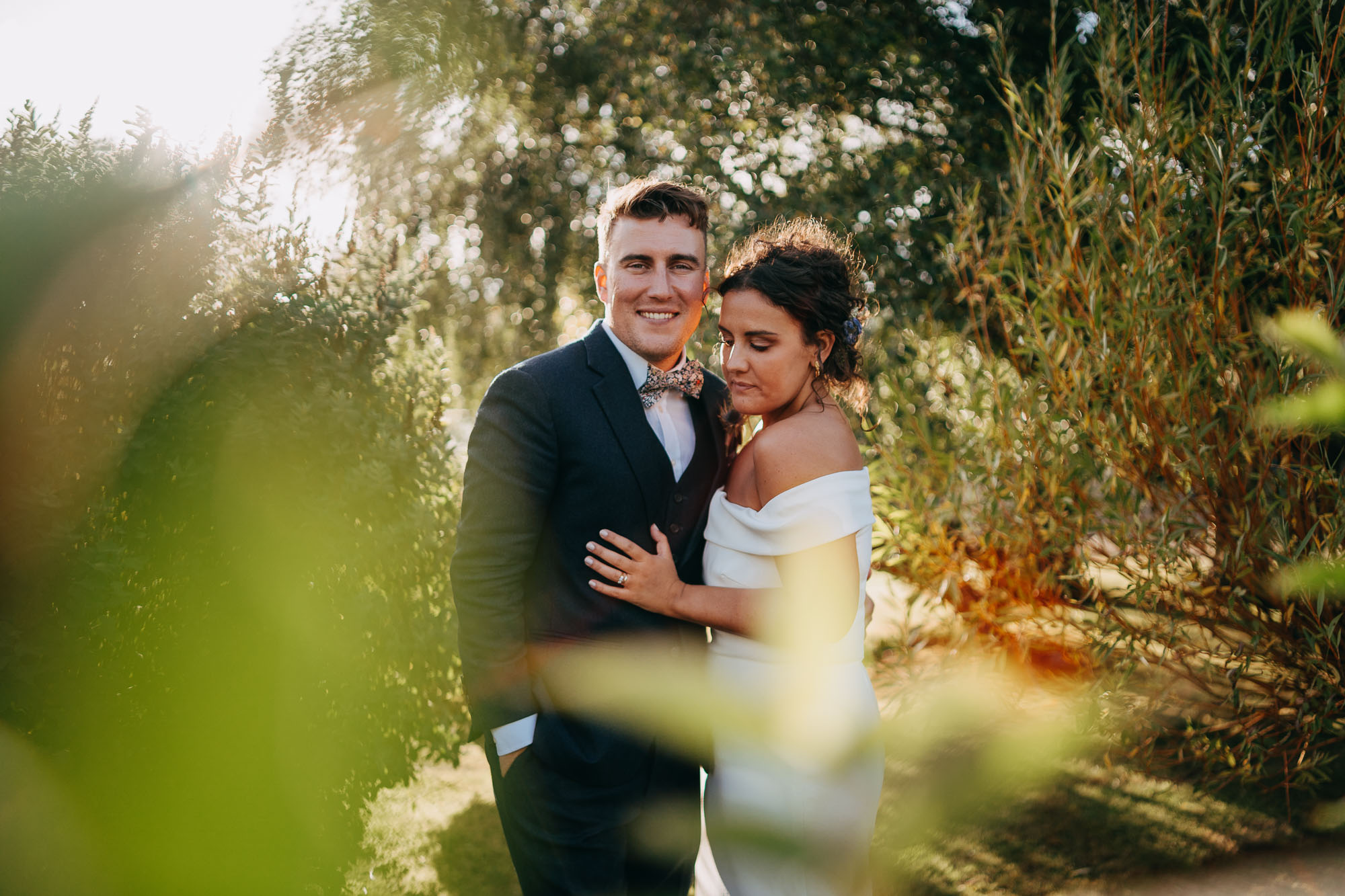 Portrait during Canterbury Wedding