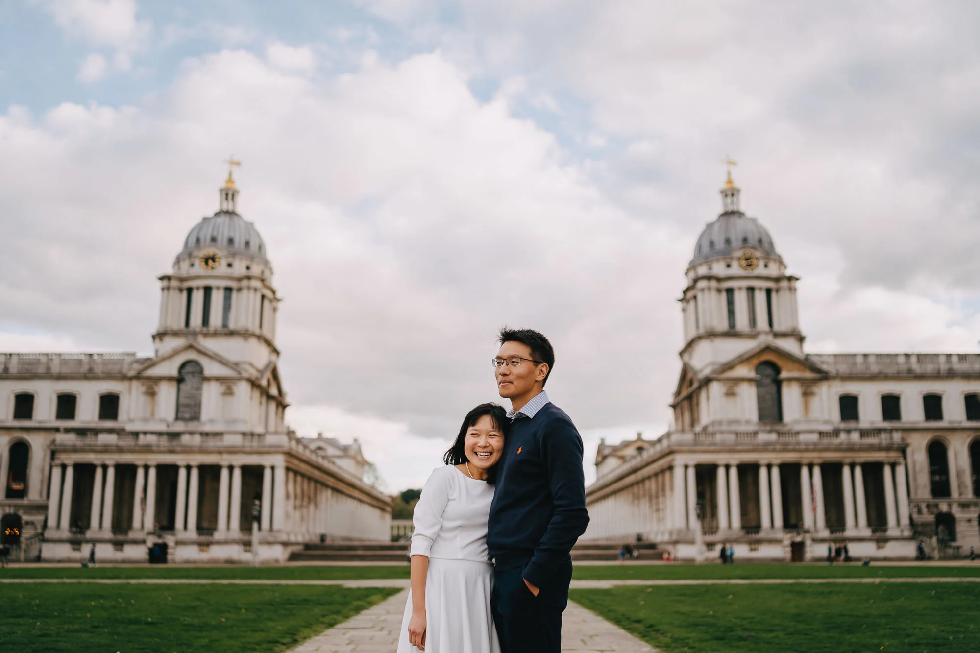 London Couples Portrait Photographer in Greenwich Royal Naval Dockyard