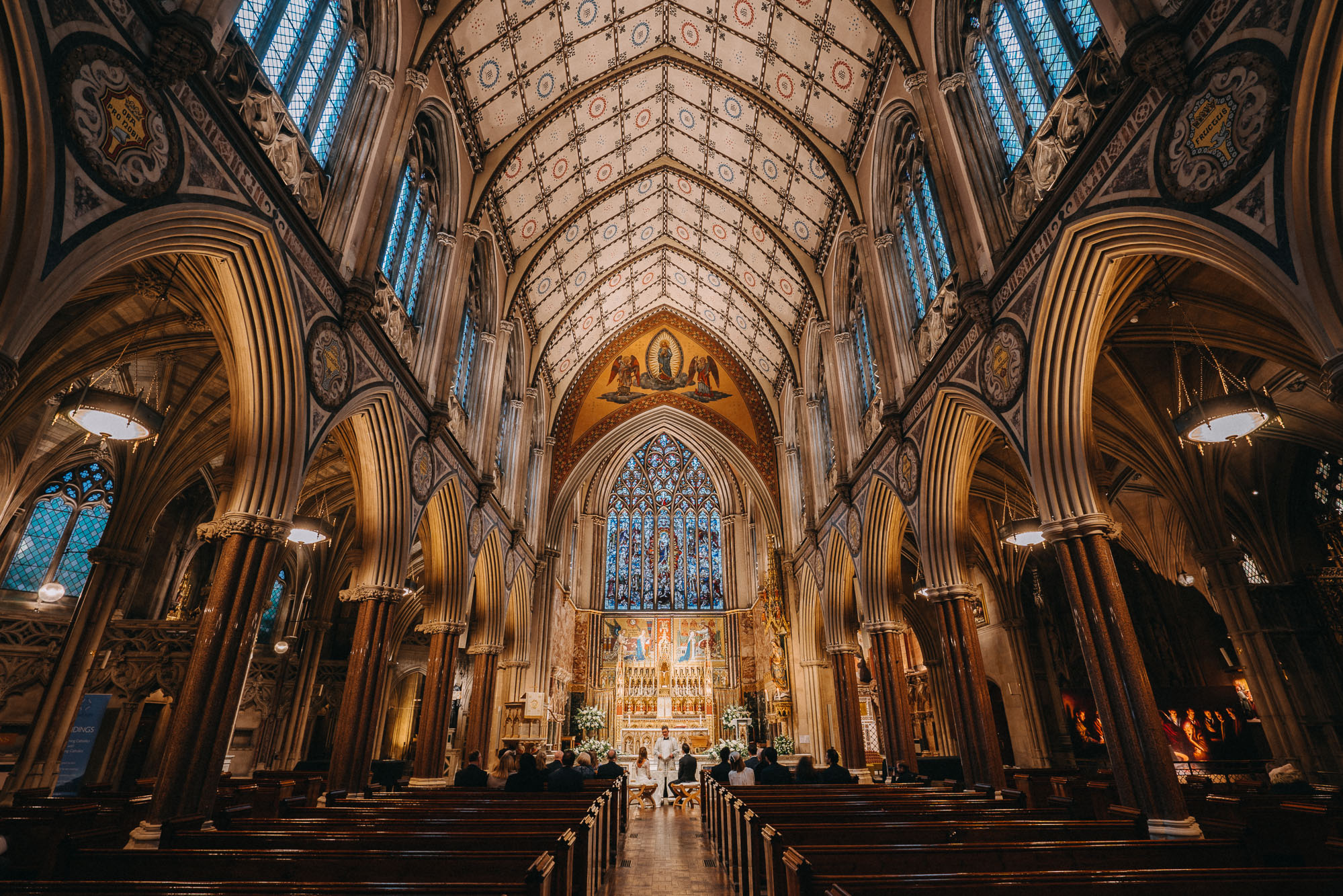 Farm Street Church, Mayfair Wedding
