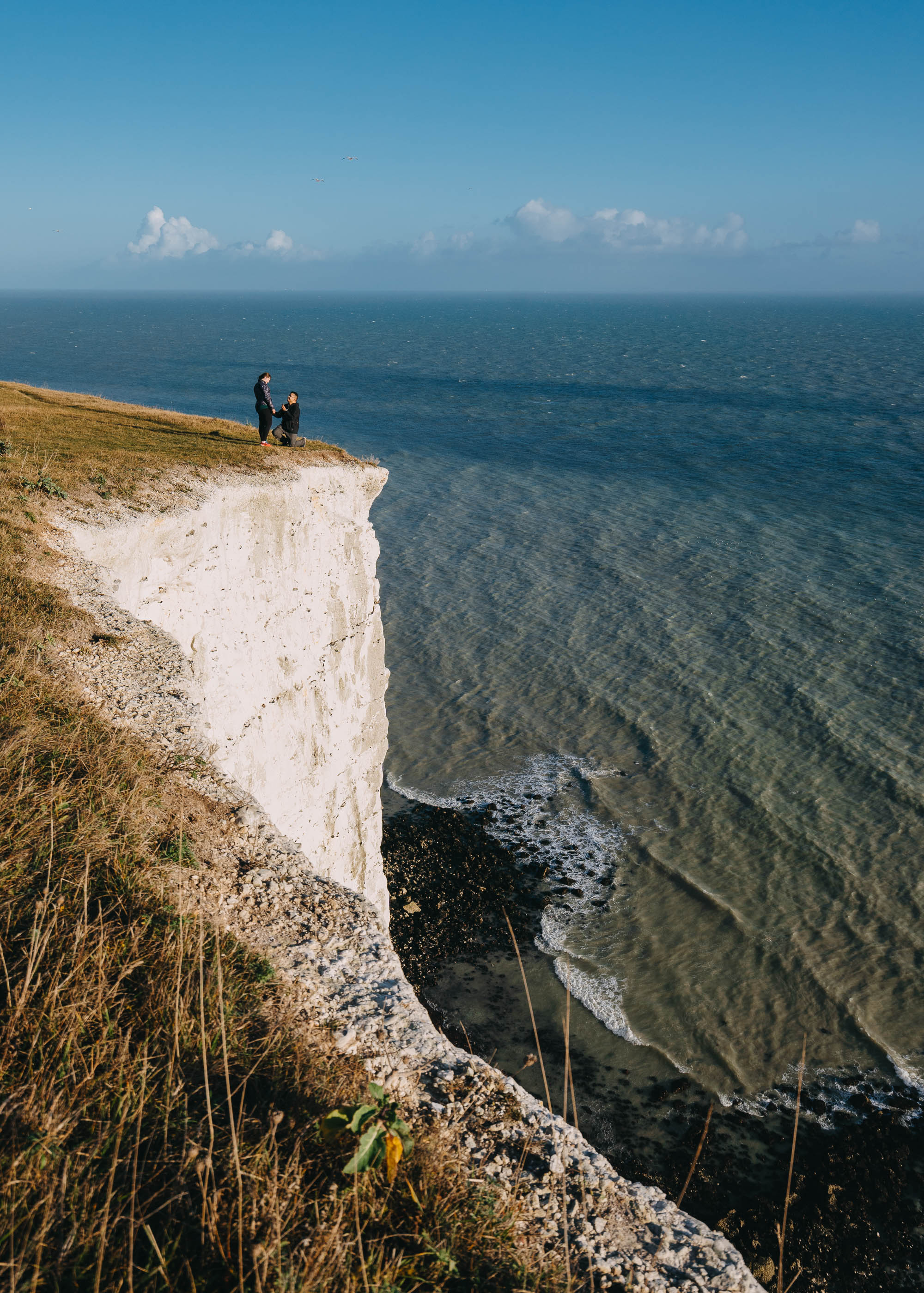 Surprise Proposal Photographer White Cliffs